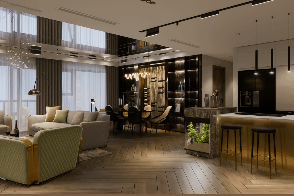 Thiết Kế Nội Thất Căn Hộ The River Thủ Thiêm Quận 2 im8