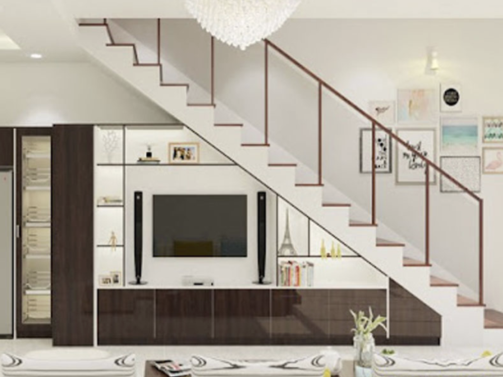 10+ Mẫu Tủ Gầm Cầu Thang Phòng Khách Được Ưa Chuộng Nhất tu-gam-cau-thang-cho-khong-gian-lon