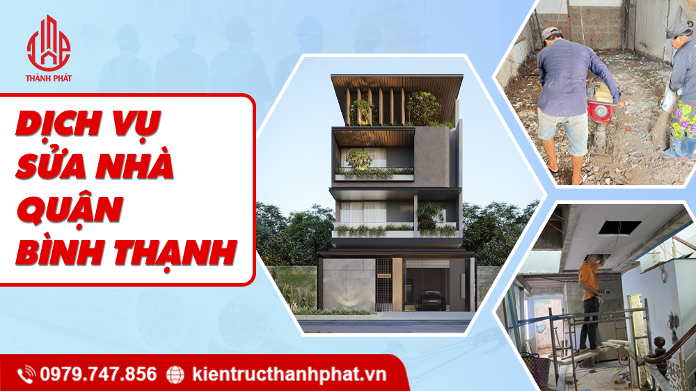 Dịch Vụ Sửa Nhà Quận Bình Thạnh Giá Rẻ, Theo Yêu Cầu dịch vụ sửa nhà quận bình thạnh