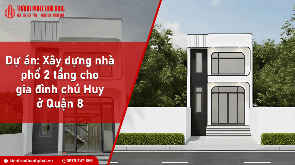 Dự án xây dựng nhà gác lửng chú huy quận 8